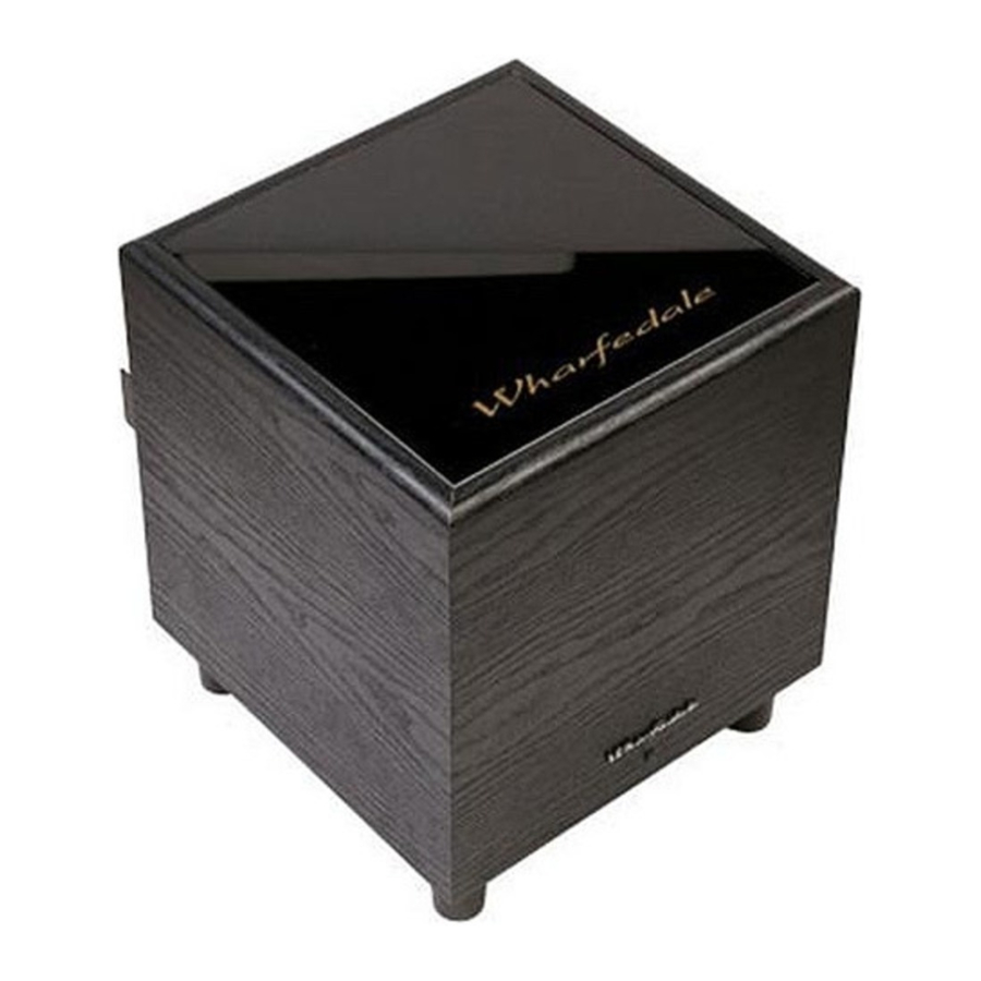 Wharfedale PowerCube Series, PowerCube 10+, 12+, 8+ Manual