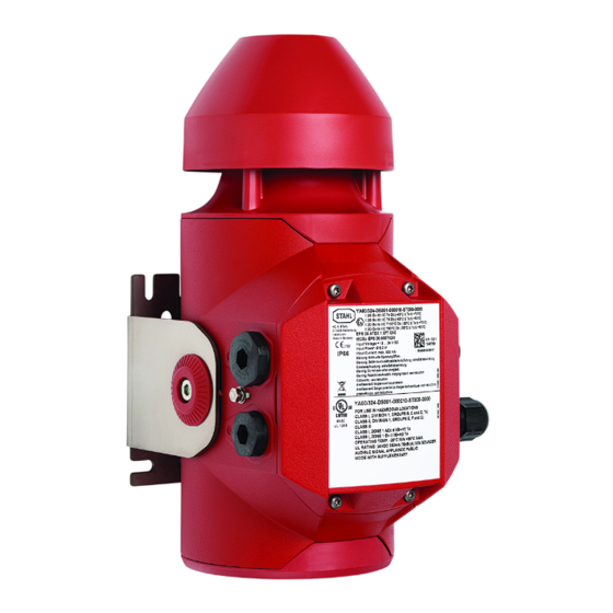 Stahl YA60/3 Series Operating Instructions Manual