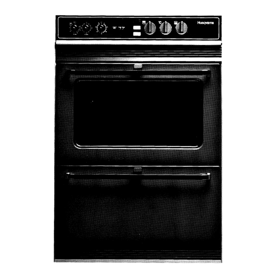 Husqvarna Built-in oven Manuals