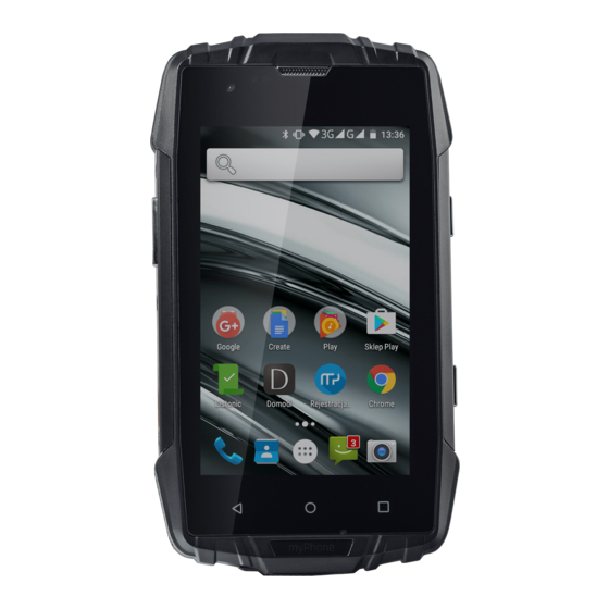 myPhone HAMMER Iron 2 Quick Start Manual