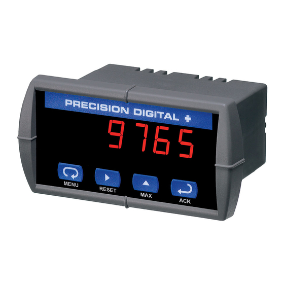 PRECISION DIGITAL Trident PD765 Specification Datasheet