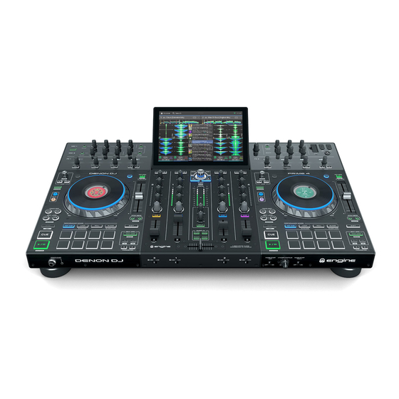 Denon Prime 4 Quick Start Manual
