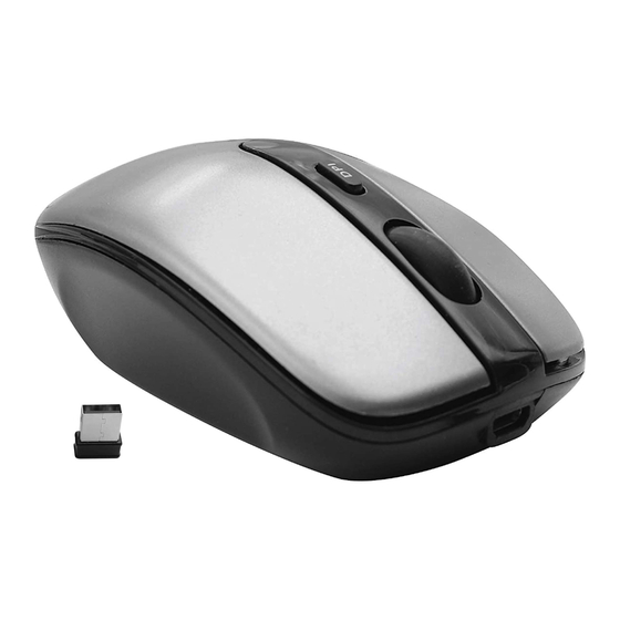 Macally RFNBMOUSEBAT User Manual