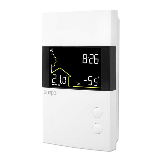 Sinope TH1500WF Installation Manual