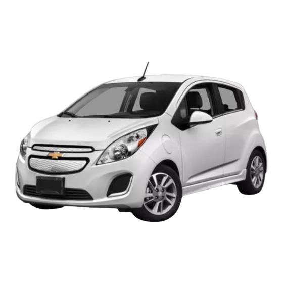 Chevrolet Spark EV 2016 Getting To Know Your