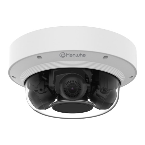 Hanwha Vision PNM-8082VT Quick Manual