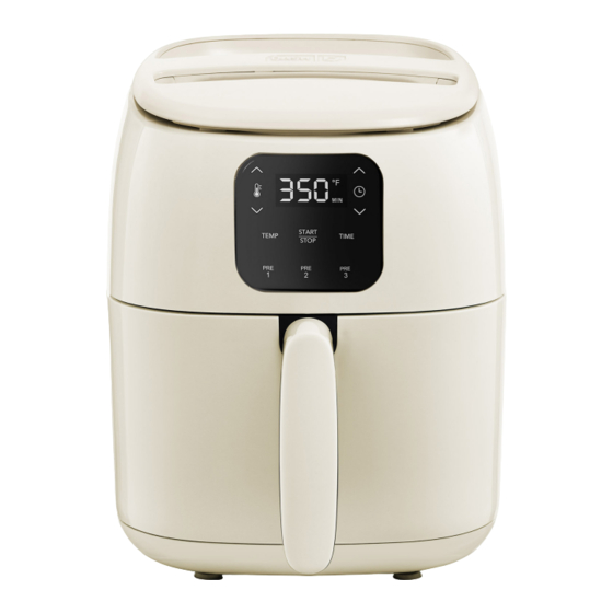 Dash DIGITAL TASTI-CRISP DCAF26CM Instruction Manual
