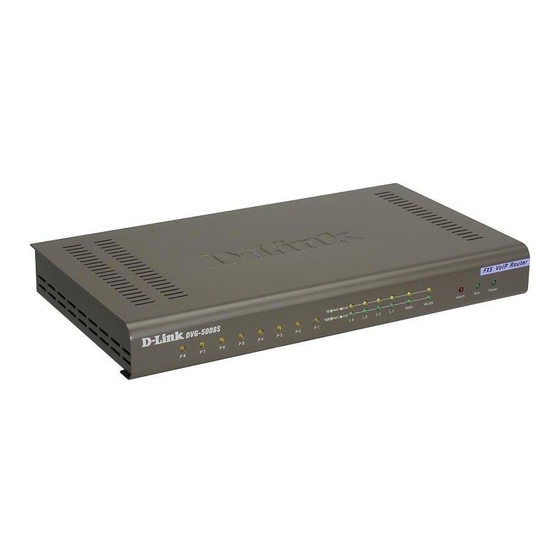 D-Link DVG-5008S User Manual