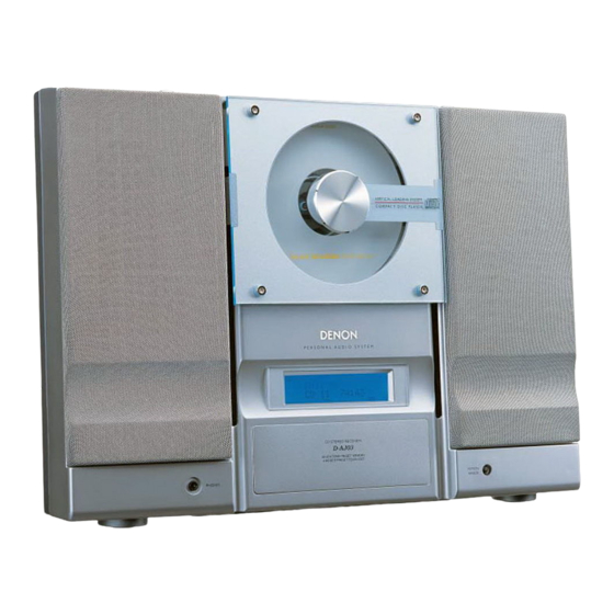 Denon D-AJ03 Operating Instructions Manual