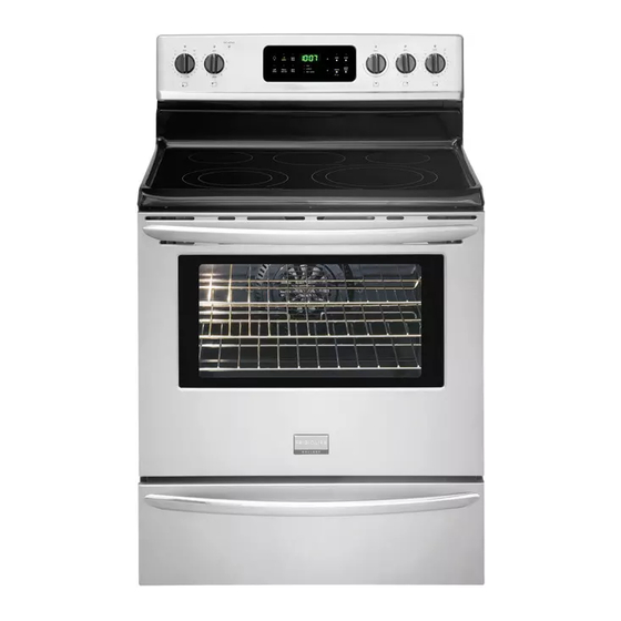 Frigidaire CGEF3032MF Use & Care Manual