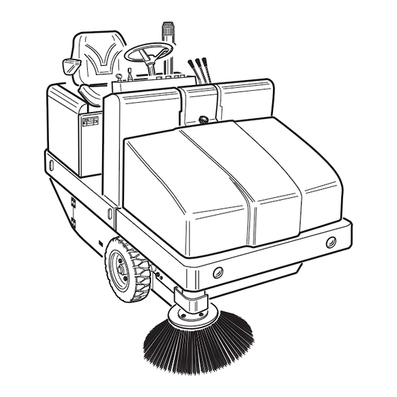User Manuals: IPC 161 B Floor Sweeper