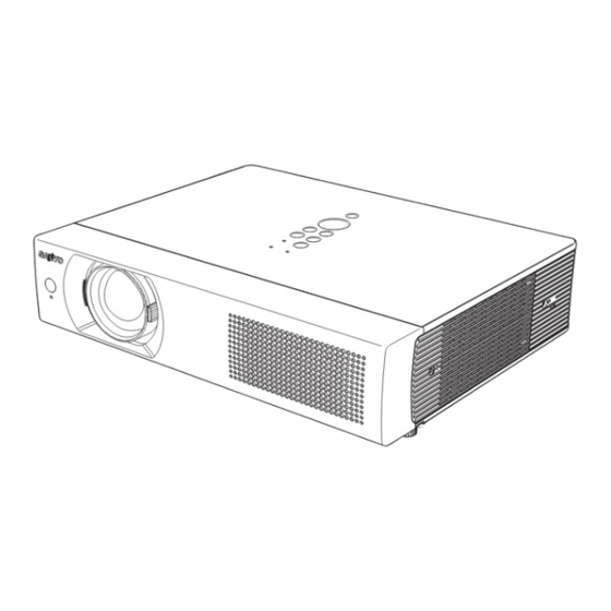 Sanyo PLC WXU700A Owner's Manual