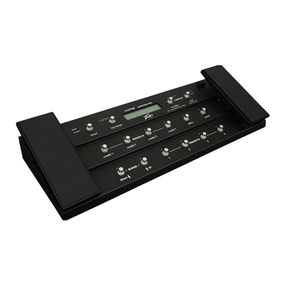 Peavey VYPYR SANPERA PRO Operating Manual