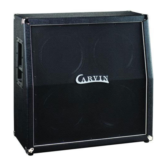 CARVIN 412 Series Manual