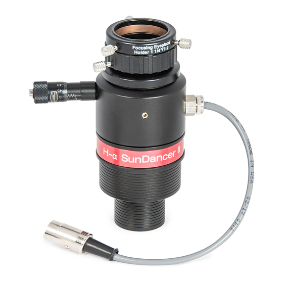 Baader Planetarium SUNDANCER II Manual