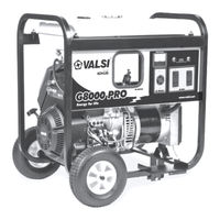 Valsi G8000 PRO Assembly And Operating Instructions Manual