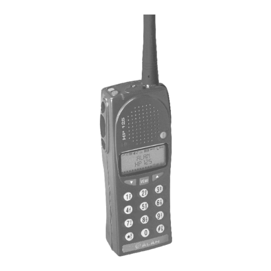 CTE HP125 VHF Manuals