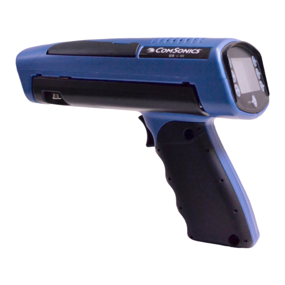 ComSonics QAM Sniffer III Quick Start Manual