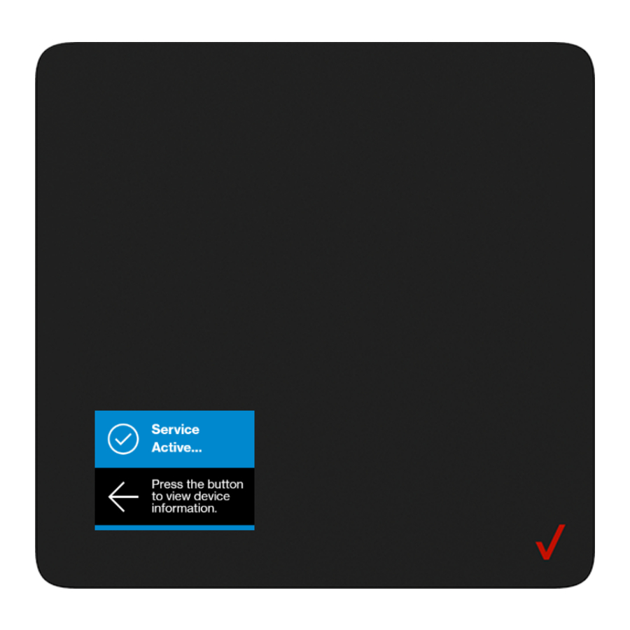 Verizon LTE Network Extender Quick Start Guide