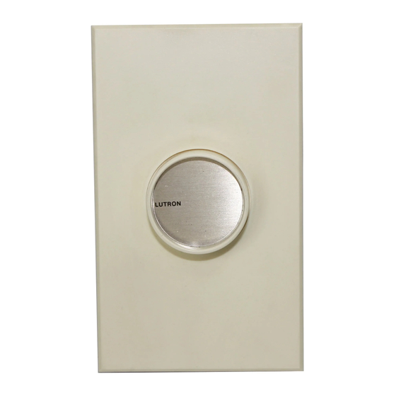 Lutron Electronics Centurion C-600 Installation Instructions