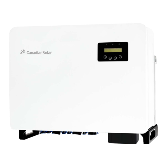 CanadianSolar CSI-25K-T220GL03-E Installation And Operation Manual