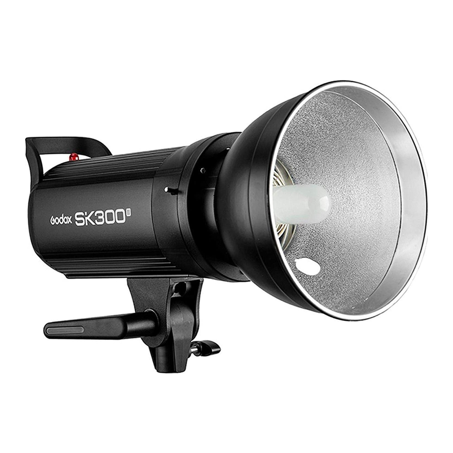Godox SK300II, SK400II - SK II Compact Studio Flash Manual