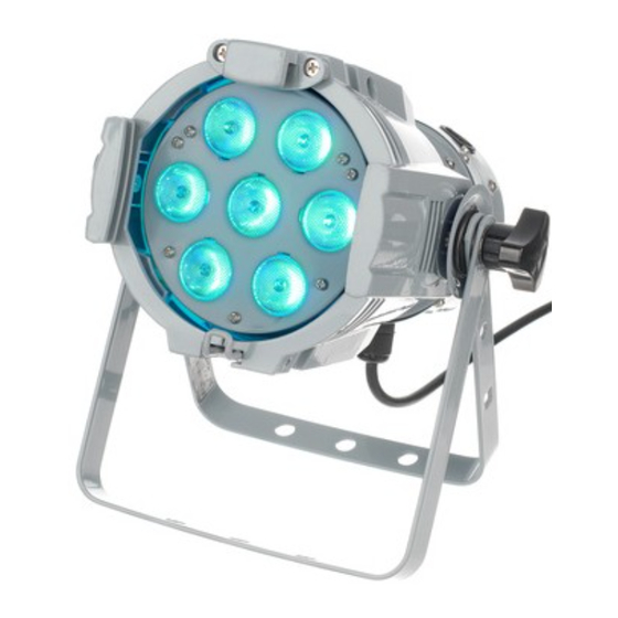 thomann STARVILLE Mini Stage Par 7x6W RGB Manuals