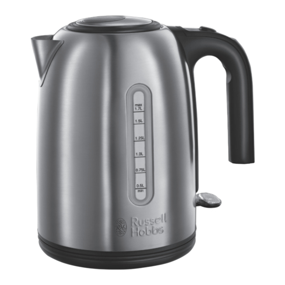 Russell Hobbs YORK 20431AU Instructions & Warranty