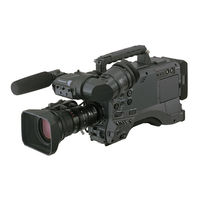 Panasonic HPX500 - Camcorder - 1080i Operating Instructions Manual