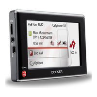 Becker Traffic Assist Z 103 Operating Instructions Manual
