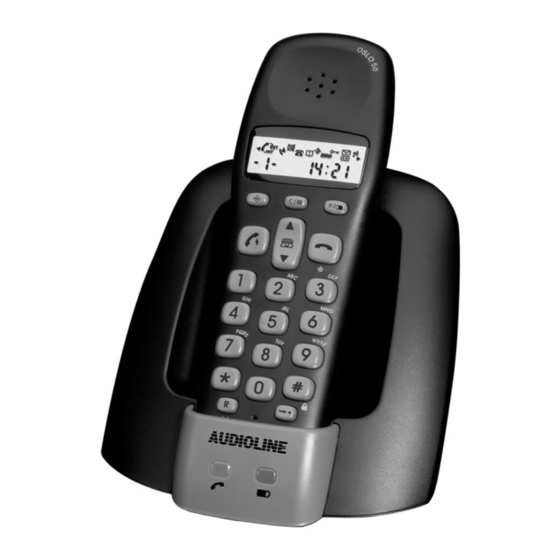 Audioline OSLO 50 Cordless Telephone Manuals