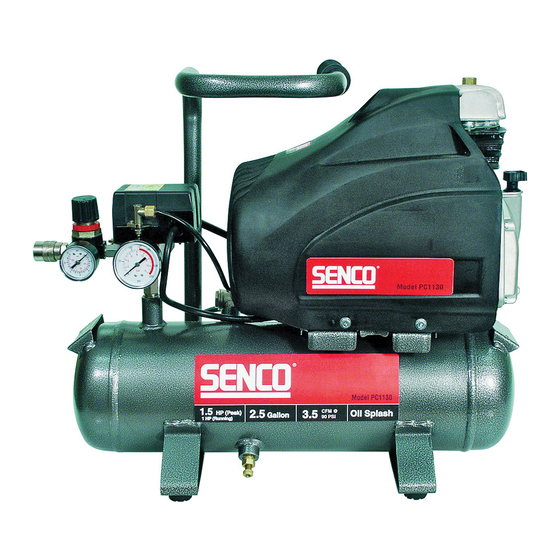 Senco Electric Compressor PC1130 Parts Reference Manual
