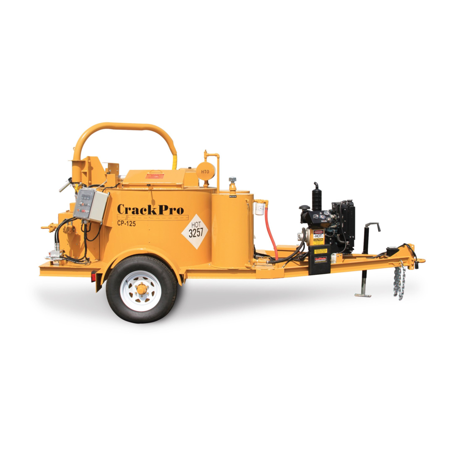 SealMaster CrackPro 125 Service Manual