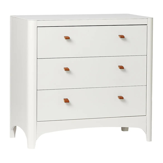 Leander CLASSIC Dresser User Manual