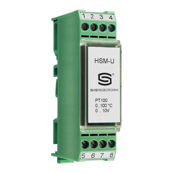 S+S Regeltechnik THERMASGARD HSM Manuals