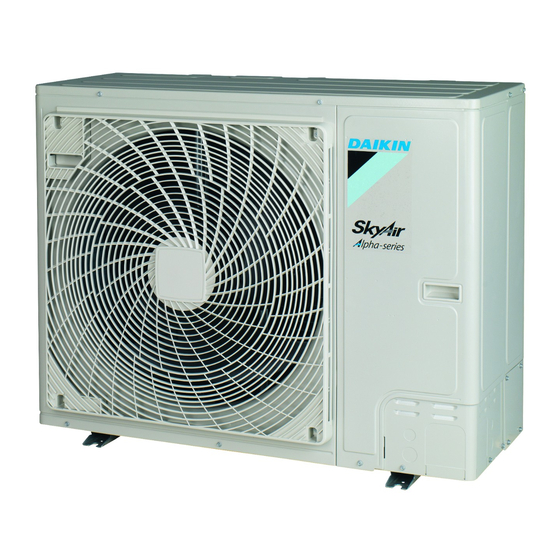 Daikin SkyAir RZR-TA Series Service Manual