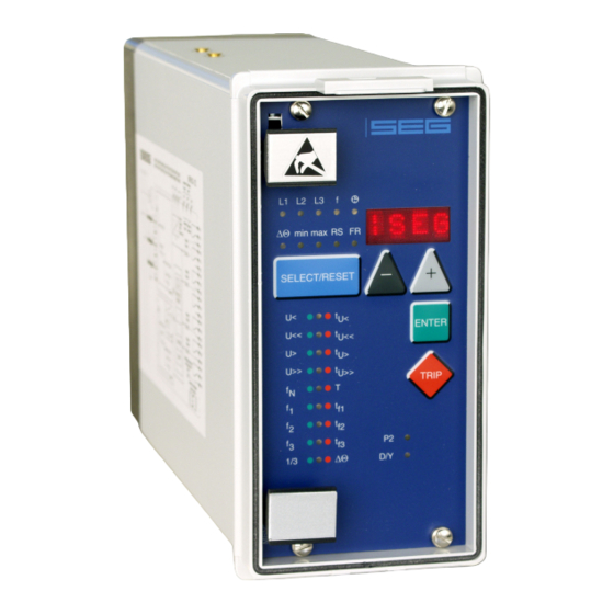 Seg HighTECH Line MRN3-3 Manual
