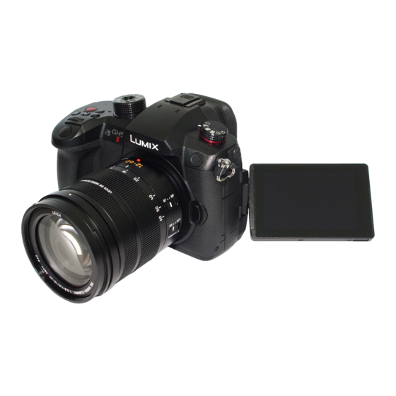 Panasonic Lumix GH5 2 Mirrorless Camera Manuals