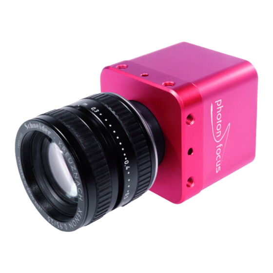 Photon Focus MV1-D3360-G2 Series User Manual