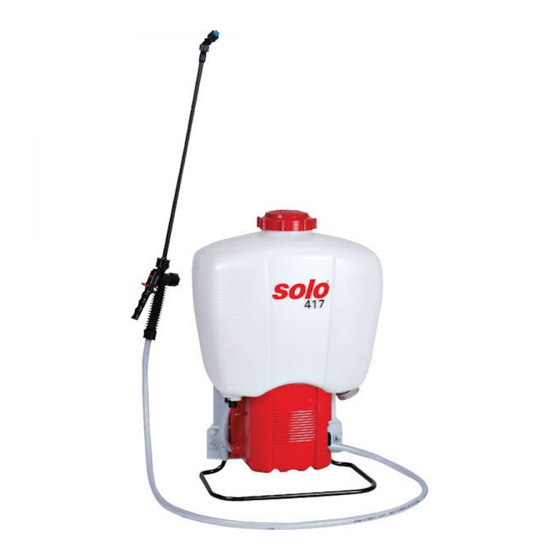 Solo 417 Original Instructions Manual