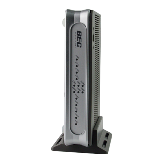 BEC 8920NE User Manual