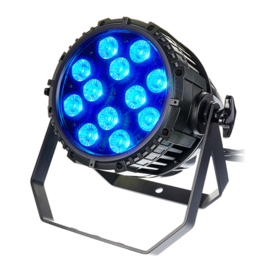 Stairville Outdoor Stage Par Pro 12x8W QCL MKII User Manual