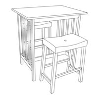 Coaster 130004 Assembly Instructions Manual