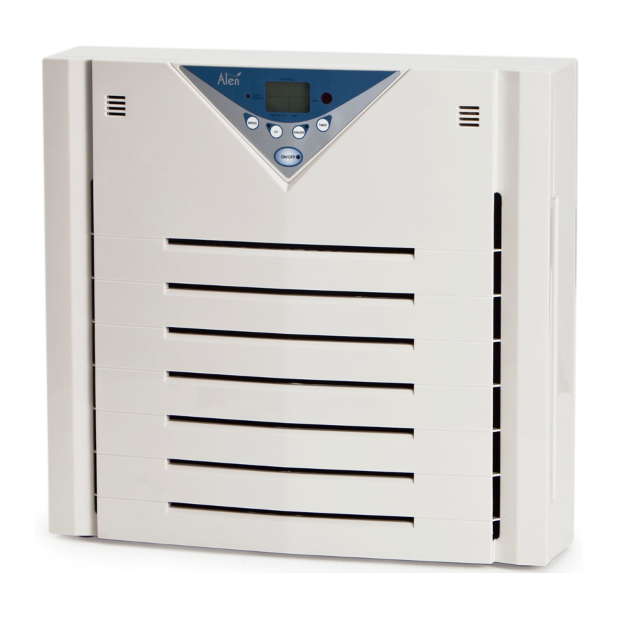 Alen A375 - Air Purifier Manual