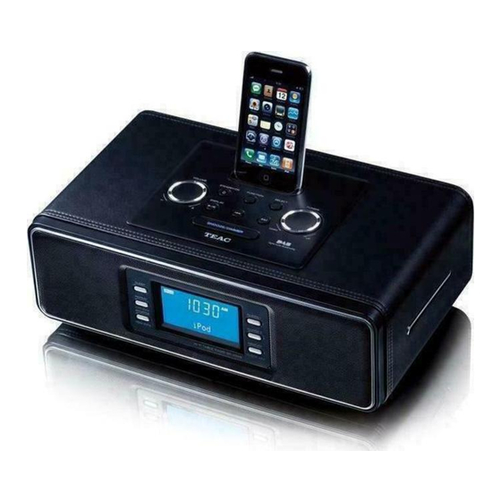 Teac SR-2DAB Owner's Manual