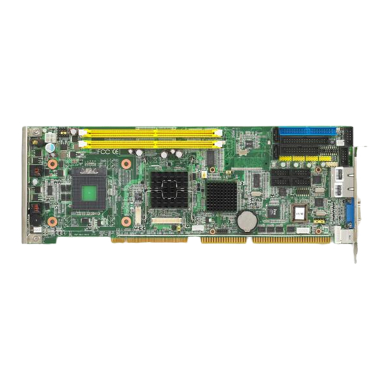 Advantech PCA-6008VG Manuals