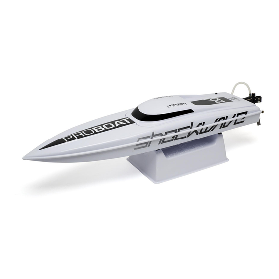 ProBoat ShockWave PRB0650 Owner's Manual
