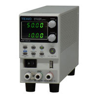 TEXIO PFR-100M250 Programming Manual
