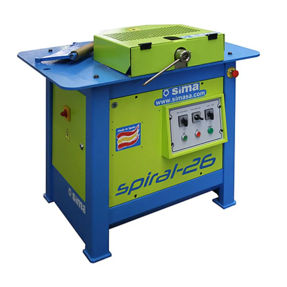 Sima SPIRAL-26 Original User Manual
