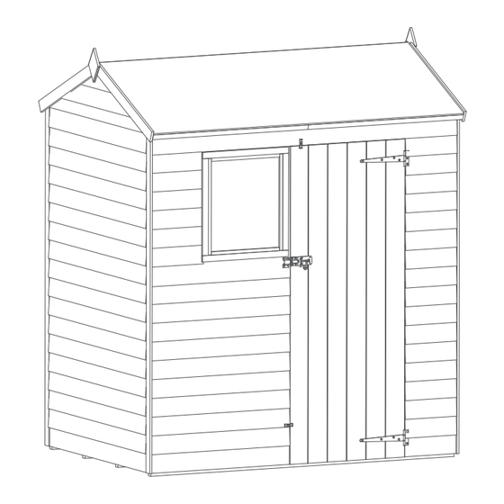 Mercia Garden Products 01OSBRA0604SDFW-V1 General Instructions Manual